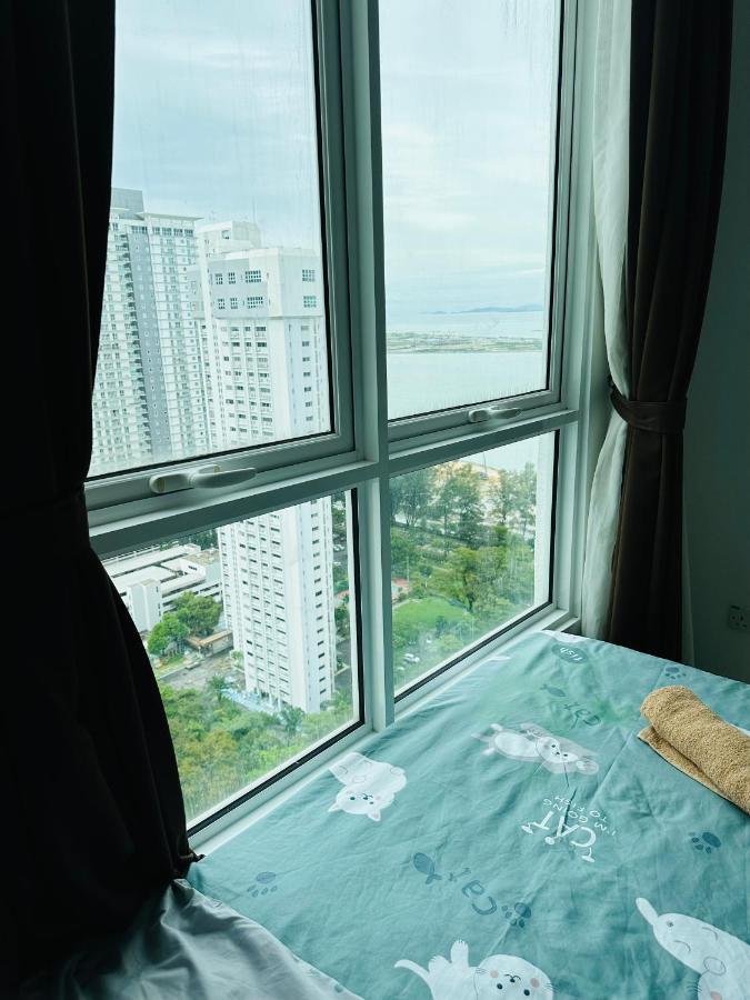 ג'ורג' טאון Cozy Seaview Penang Homestay @ Gurney Pulau Pinang מראה חיצוני תמונה